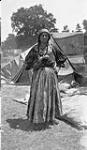 Marie, a Gypsy woman. Gypsy camp, Peterboro, Ontario 1909