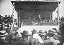 Sir Wilfrid Laurier at New Westminster, B.C 24 Aug. 1910
