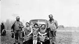 La famille Loeffler, des réfugiés juifs installés à Edenbridge (Saskatchewan) 1939.