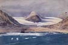 Le glacier double, baie Buchanan, île d'Ellesmere août 4-5, 1875