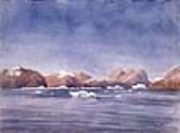 Les îles derrière Upernavik, Groenland juillet 22-23, 1875