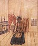 Le personnage de Mme Bouncer, tiré de la pièce « Box and Cox » et interprété par James Cumming Clarke 1855
