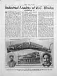 Kapoor Lumber Co. Ltd., Kapoor, British Columbia. Inset left, Mayo Singh. Inset right, Maya Singh 1912