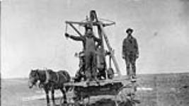Drilling for water. Kenaston, Saskatchewan c 1903-1910