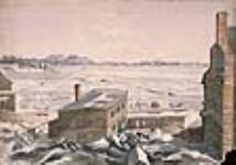 The St. Lawrence River in Winter opposite Montreal ca. 1840-1841