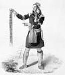 Nicholas Vincent Tsawanhonhi, Principal Christian Chief and Captain of the Huron Indians established at La Jeune Lorette near Quebec 1825