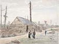 Settlement on Long Island on the Rideau River, Upper Canada 1830
