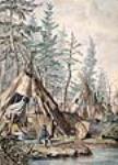 Campement amérindien ca 1860