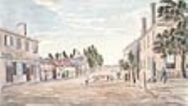 Street Leading to the Barracks at Kingston, Upper Canada, 1829