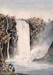 Les chutes Montmorency, au Bas-Canada 1835