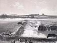 Perilous Situation of a Raft, Chaudiere Falls, Ottawa, 1855.
