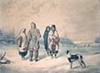 Indiens et squaws du Bas-Canada 1848