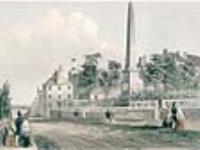 Monument to Wolfe and Montcalm, Quebec, 1850