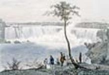 Les chutes Horshoe [sic], vues de la rive canadienne 1848