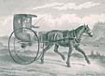 Cabriolet, près de Québec, Canada-Est 1848