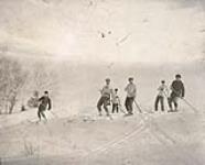 Skiing at Rockcliffe Park. Lord Frederick Hamilton, aide-de-camp to the Governor General, Lord Lansdowne, introduced the sport in Ottawa in 1887. He was greeted by universal derision when he tried the slopes of Rockcliffe Park, near the Governor General' 1895