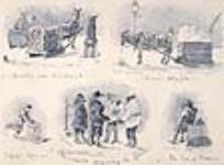 Scenes in market ca 1873