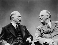 Rt. Hon. W.L. Mackenzie King and President Franklin D. Roosevelt during the Quadrant Conference 11 - 24 Aug. 1943