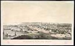 Toronto, Canada West, from the top of the Jail, 1854