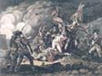 « Mort du général Montgomery lors de l'attaque de Québec en Amérique septentrionale en décembre 1775 » ca  1790