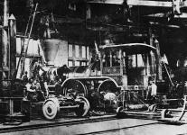 Grand Trunk Railway engine erecting shops, Pointe St. Charles 1859
