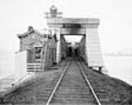 Victoria Bridge, [Montreal P.Q.] from South Shore 1897