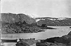 View of Upernavik, the most Northerly Settlement on the Globe 1872-1873.