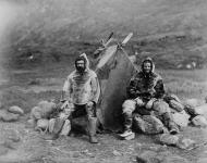 Dr. MacDonald and Graham Drinkwater during the Wakeham Expedition 1897