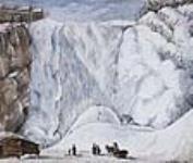 Montmorency Falls in Winter, 1832 1832