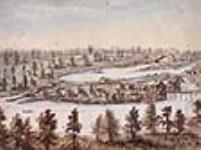 Écluses Smiths Falls, canal Rideau ca 1835