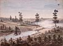 Newboro Lock, Rideau Canal, ca 1835