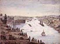 Les ponts de Bytown [Ottawa] ca. 1835
