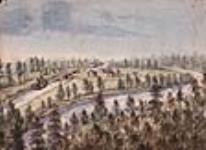 Poonamalie Lock, Rideau canal, Ottawa, ca 1835
