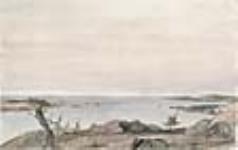 Arichat, dans le goulet de Canso, près de l'île Madame April 1838