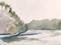 Près du tourbillon, rivière Niagara June 1839