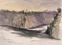 Le tourbillon, vu de la rive sud de la rivière Niagara 9 July 1839