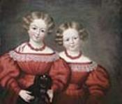 Céline et Rosalvina Pelletier vers 1838.