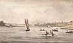 Rochester Bridge, Pontoons, 1834