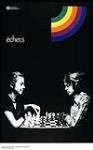 Échecs : advertisement poster for government of Quebec 1975