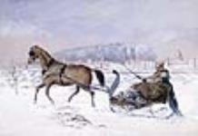 Sleigh on the Ice at Montreal, 1866