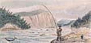 Pêche aux saumons, Bas-Canada 1887