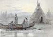 Indiens de la rive Nord du lac Supérieur ca 1880