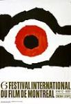 6th MONTREAL INTERNATIONAL FILM FESTIVAL 1965 ?.