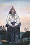 Full length portrait of a Micmac woman, 1840-1846