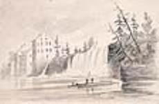 Les moulins McKay, chutes Rideau, Ottawa octobre 1851