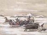 Scene at St. John's, Newfoundland in the winter of 1848, 1848