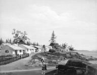 A View of the Quarantine Station at Grosse Isle 1850.