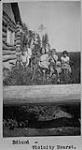 Frontier College first settlement - children outside camp 1929