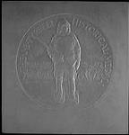 The Royal Society of Canada J. B. Tyrrell Historical Medal: plaster model for the obverse 1929 1929.
