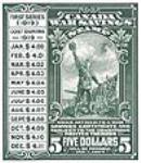 [War savings stamps] [philatelic record] 1 January, 1919